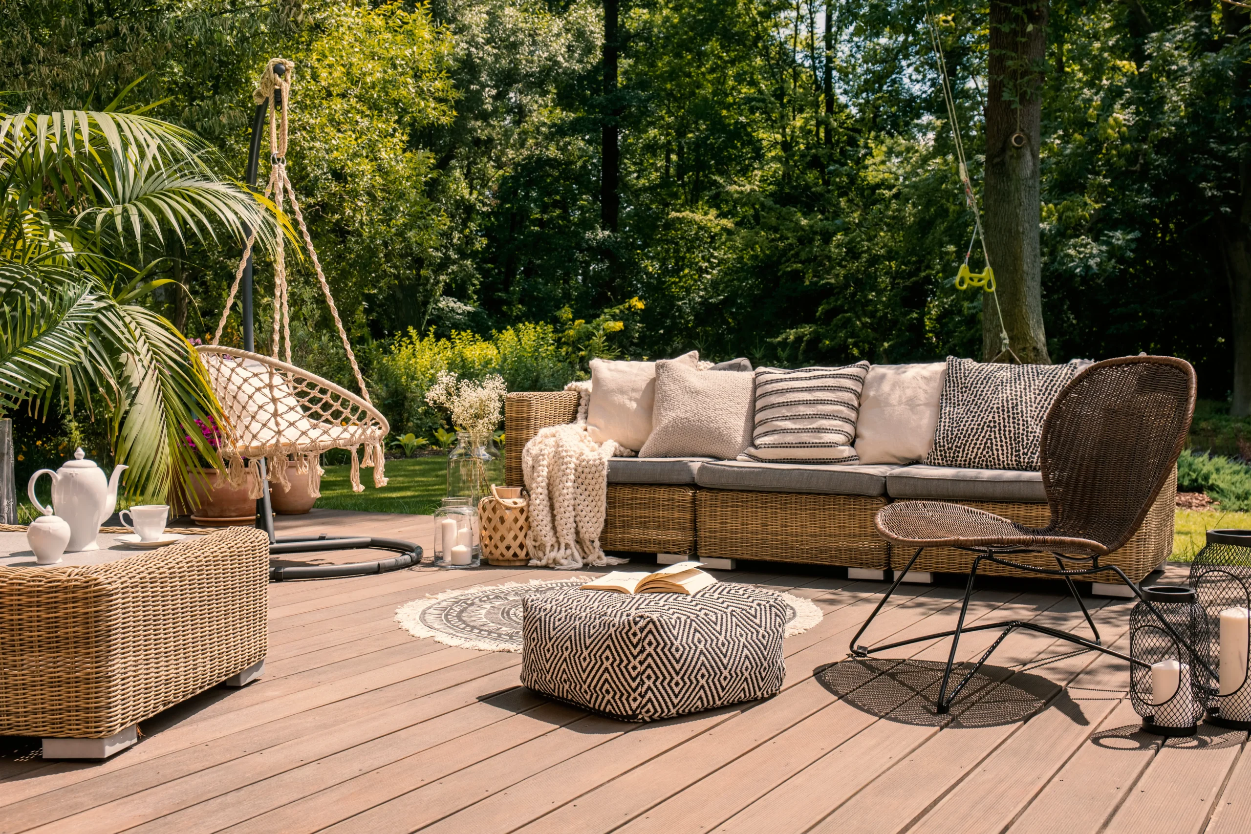 Deck sobre césped: Guía completa para tu proyecto - Qué es un deck de jardín deck sobre cesped - Qué es un deck de jardín